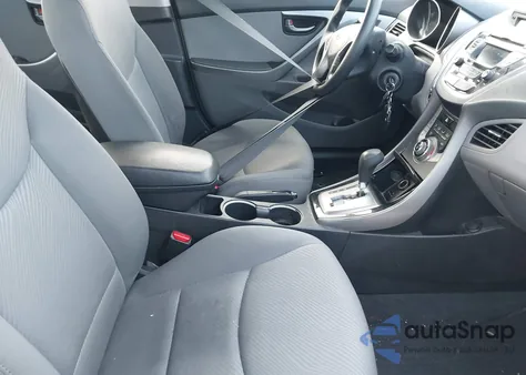 2013 Hyundai Elantra Gls из США, поврежденный, VIN KMHDH4AE2DU859841